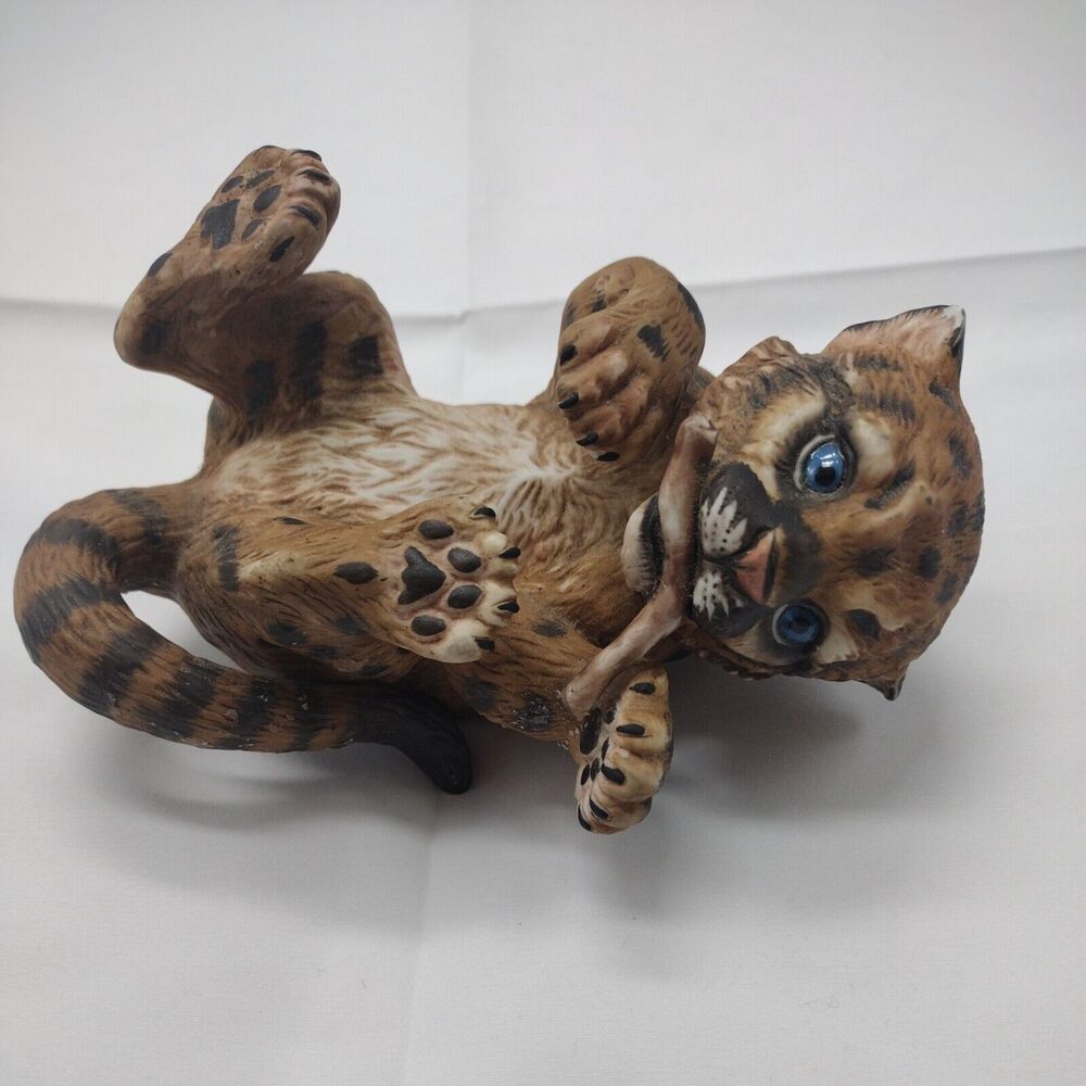 Babies Of Endangered Species Sidney River Shore 1984 Tiger Kitten First Issue